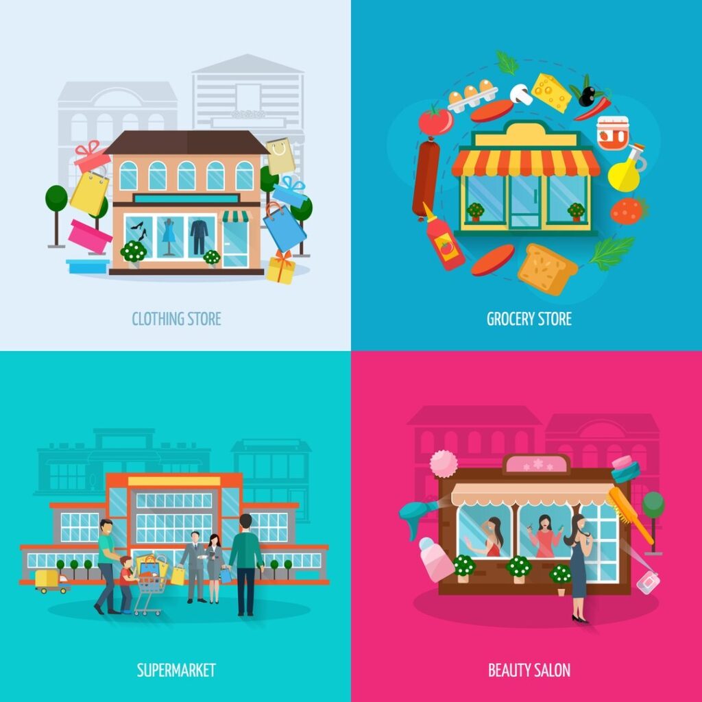 Fixed Shop Small Retailers
