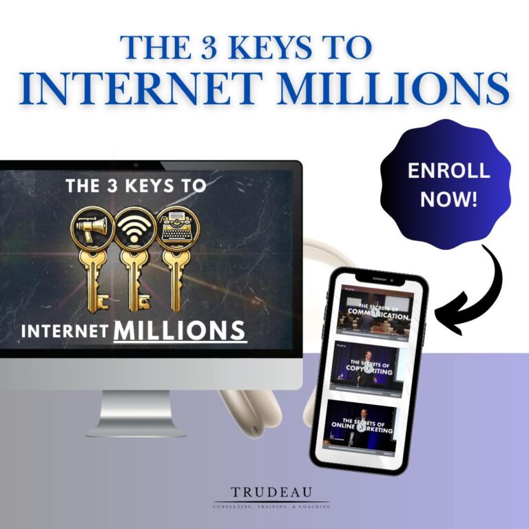 3 keys to internet Millions